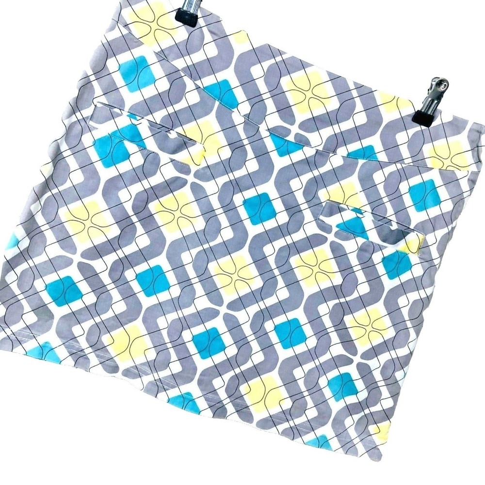 LIJA Golf Skirt Skort Abstract Activewear‎ Pickleball Tennis Womens 6 33 x 16.5
